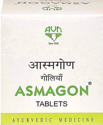 AVN Asmagon Tablets - Helpful in Bronchial Asthma, Tuberculosis(TB), Cough, Congestion