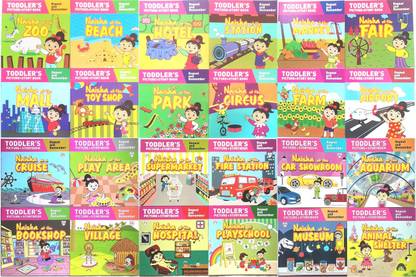 Naisha Toddlers Picture Storybook Pack of 24 Books