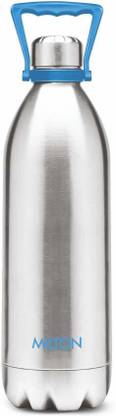 MILTON Duo Dlx 1750 Thermosteel 24 Hours Hot and Cold Water Bottle with Handle, 1 Piece 1570 ml Bottle
