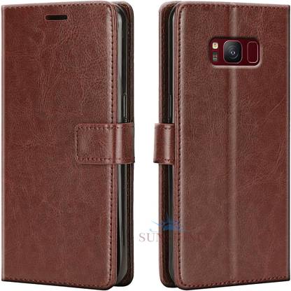 SUNSHINE Wallet Case Cover for samsung galaxy s8| Inside TPU with Card Pockets | Wallet Stand | Magnetic Closure
