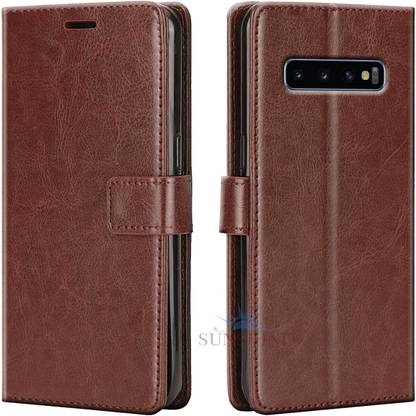 SUNSHINE Wallet Case Cover for samsung galaxy s10 plus| Inside TPU with Card Pockets | Wallet Stand | Magnetic Closure