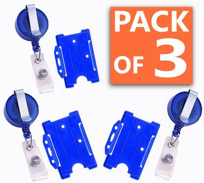 Yugadharma Plastic ID Badge Holder