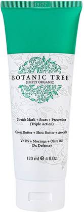 Botanic Tree Stretch Mark Cream Removal-It Helps To Decrease Stretch Marks In 93% Of Customers In 2 Months-Helping Scars And Prevention-Contains Organic Cocoa, Shea Butter And Avocado.