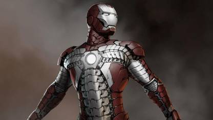 Iron Man Wall Posters For Bedroom Living Room Office 3D Poster