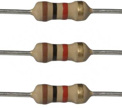 BKRONIC 200 Pcs of 1.7K Ohm CFR Fixed Resistor
