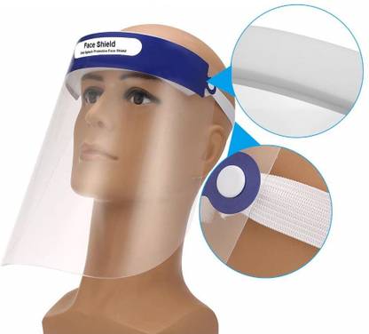 Wonder World XII-173 350 Microns Safety Anti-fog Full Face Shield Safety Visor
