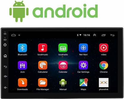 OnWheel Car Android 8.1 Universal Stereo Player Display with 4g sim 32 gb Memory 4K Sound Controlling System Car Stereo