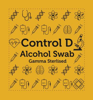 Control D Isopropyl Alcohol Swabs for Disinfection (100 units)