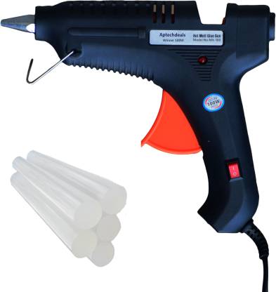APTECHDEALS Winner 100 Watt Glue Gun with 5 Glue Sticks High Temperature Corded Glue Gun