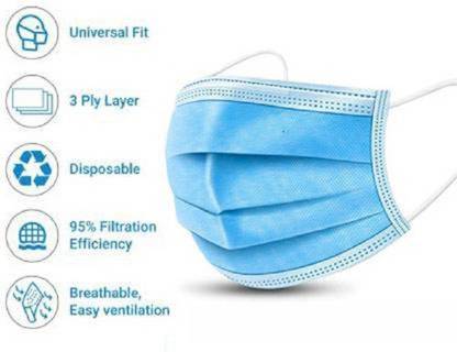 Czech Surgical Face Mask (3PLY) A-1 surgical MASK ( 3 PLY) Surgical Mask With Melt Blown Fabric Layer