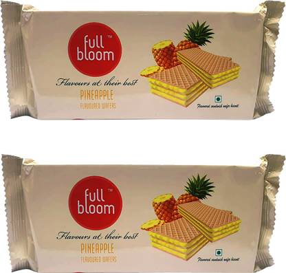 FULL BLOOM CREAM WAFER PINEAPPLE Wafers