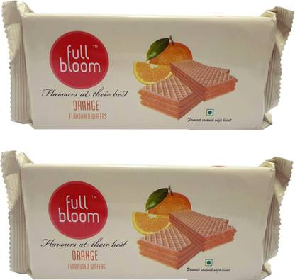 FULL BLOOM CREAM WAFER ORANGE Wafers