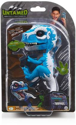 Fingerlings Wowwee Trex Iron Jaw Untamed Toy, Blue