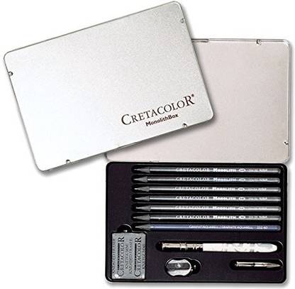 Cretacolor Monolith Woodless Graphite Pencils Set of 11