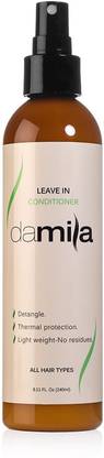 DaMila Keratin Leave In Conditioner for Damaged Hair Repairs and Provides He