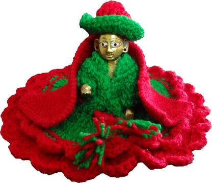 KindleCraft Laddu Gopal winter Dress of Size no. 4 / Laddu Gopal, Krishna Ji, Thakur ji, Kanha Ji Woolen Dress