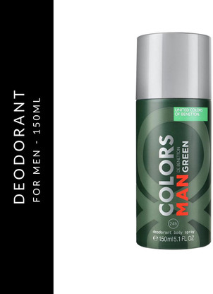 Kit de Perfume Masculino Benetton Man Colors Green e Deo Colonia em  Promoção na Eclock!