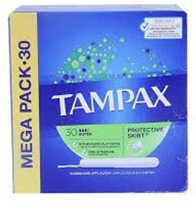 Tampax Mega Pack Super Tampon 30's Tampons