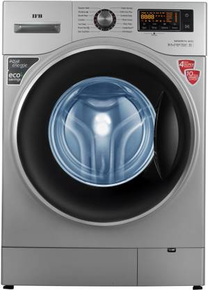 IFB 6.5 kg 5 Star 3D Wash Technology, Aqua Energie, Anti- Allergen, In-built heater Fully Automatic Front Load Washing Machine with In-built Heater Silver