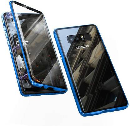 CaseTrendz Back Cover for Samsung Galaxy Note 8 Original Magnetic Bumper Back Glass Case With 360° Protection