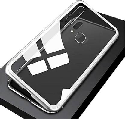 CaseTrendz Back Cover for Vivo V11 Fingerprint sensor cut Original Magnetic Bumper Back Glass Case With 360° Protection