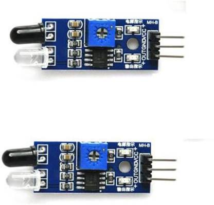 Mexico IR Infrared Sensor Module Reflective Photoelectric Light Intensity DIY Kit for Arduino UNO (Pack of 2pcs) Security Circuit and Sanitizer Spray Machine Motion Detector Security Circuit and Motion Detector Electronic Hobby Kit