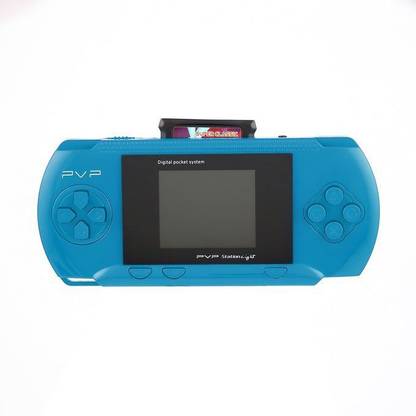 Psp GameKart HANDHELD BLUE COLOR PVP LIGHT T 3000 GAME WITH 2.8" LCD DISPLAY QUALITY-715487 1 GB with SUPER MARIO, ANGRY BIRDS, SUPER RACE, METAL SLUG