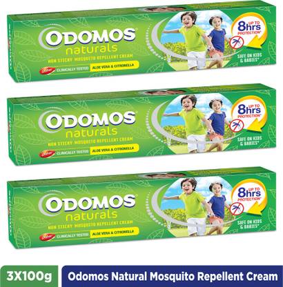Odomos Naturals Non Sticky Mosquito Repellant Cream