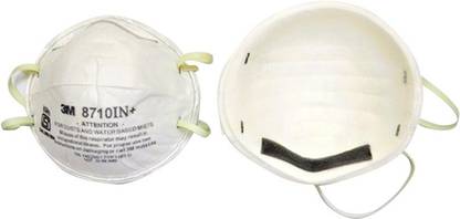 3M 8710 IN Dust/Mist Respirator (Pack of 1 Piece)