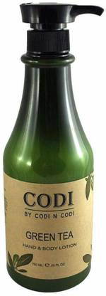 Codi Green Tea Hand & Body Lotion 750ml/25oz (pack of 2) [CAT_3968]