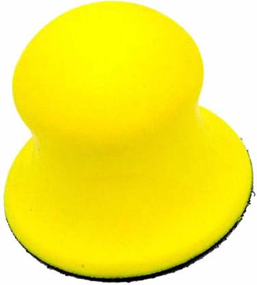 Mass Pro 3 Inch Round Hand Sanding Block , Nylon Foam Hook and Loop Sand Pad for Abrasive Orbital Sander Disc 3 inch Random Orbital Sander