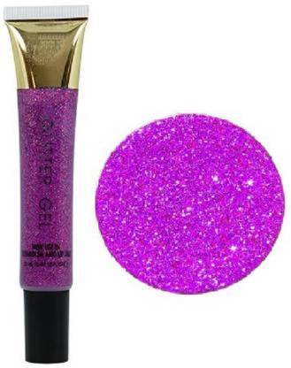 THTC DARK PINK SPARKLE GLITTER GEL EYE SHADOW 1 ml