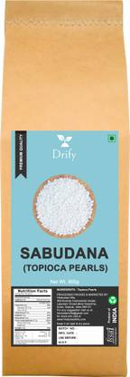 Drify Sabudana Pearls / Sago / Tapioca Sago , 900 gm Sago