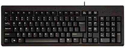 taneja keyboardshop-34 Wired USB Standard Desktop Keyboard Compatible with Desktop, Laptop, Mac