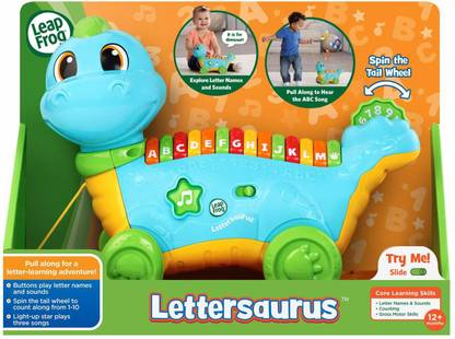 LeapFrog Lettersaurus - Alphabet Pull Along Toy