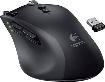 Logitech Wireless Gaming Mouse G700 Wireless Ambidextrous Optical  Gaming Mouse