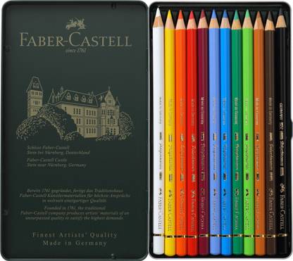 Flipkart.com | FABER-CASTELL Colour Pencils Round Shaped ...