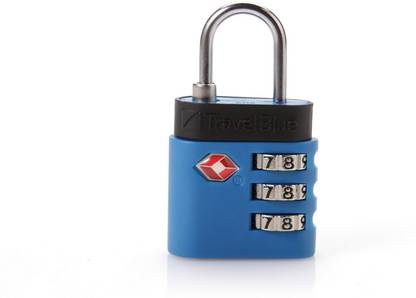 TRAVEL BLUE TSA Combi D Safety Lock