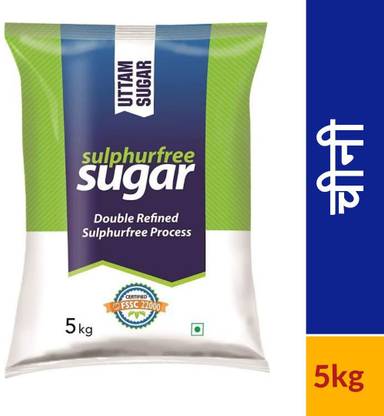 UTTAM SUGAR Sulphurless Non Acidic Sugar 5KG Sugar