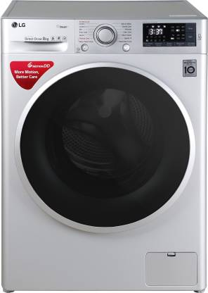 LG 8 kg Inverter Wi-Fi Fully-Automatic Front Loading Washing Machine with Inbuilt Heater & TurboWash Silver