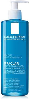 LA ROCHE-POSAY Effaclar Purifying Foaming Gel for Oily Sensitive Skin, 400ml/13.5oz Face Wash