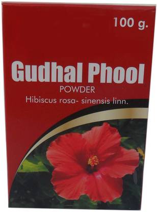 Gifts & Decor Ayurveda Hibiscus Flower (Gudhal Phool) Powder, 100 Gram