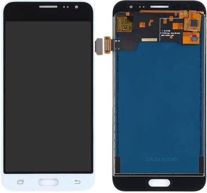 mPix LCD Mobile Display for Samsung Samsung Galaxy J3 2016 White
