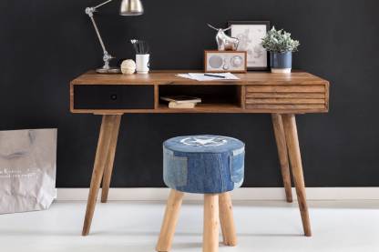 FURINNO Solid Wood Study Table