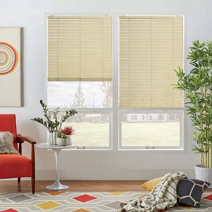 Deco Window Venetian Blind Cord Drawn In Window