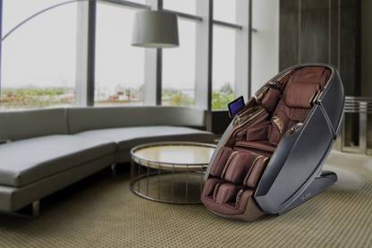 Lixo Robotic Massage Chair 2020 New Supreme Hybrid Massage Lounger with Artificial Intelligence System, 30+ Innovative Massage Techniques & Dual-core System, Body Stretching, Premium Zero Gravity Massage Chair