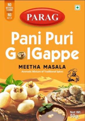 Parag Pani Puri Gol Gappe Meetha Masala, 150g Pack of 3 units of 50g each