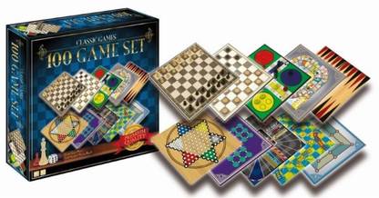 Merchant Ambassador Classic Games Collection - 100 In 1 Game Set Board Game Accessories