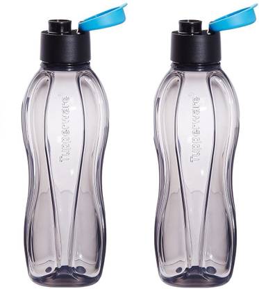 TUPPERWARE Flip Top Water Bottle, 750ml (Black) 750 ml Bottle