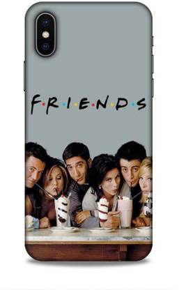 MAPPLE Back Cover for Apple iPhone X (FRIENDS / TV / Series / Friends)